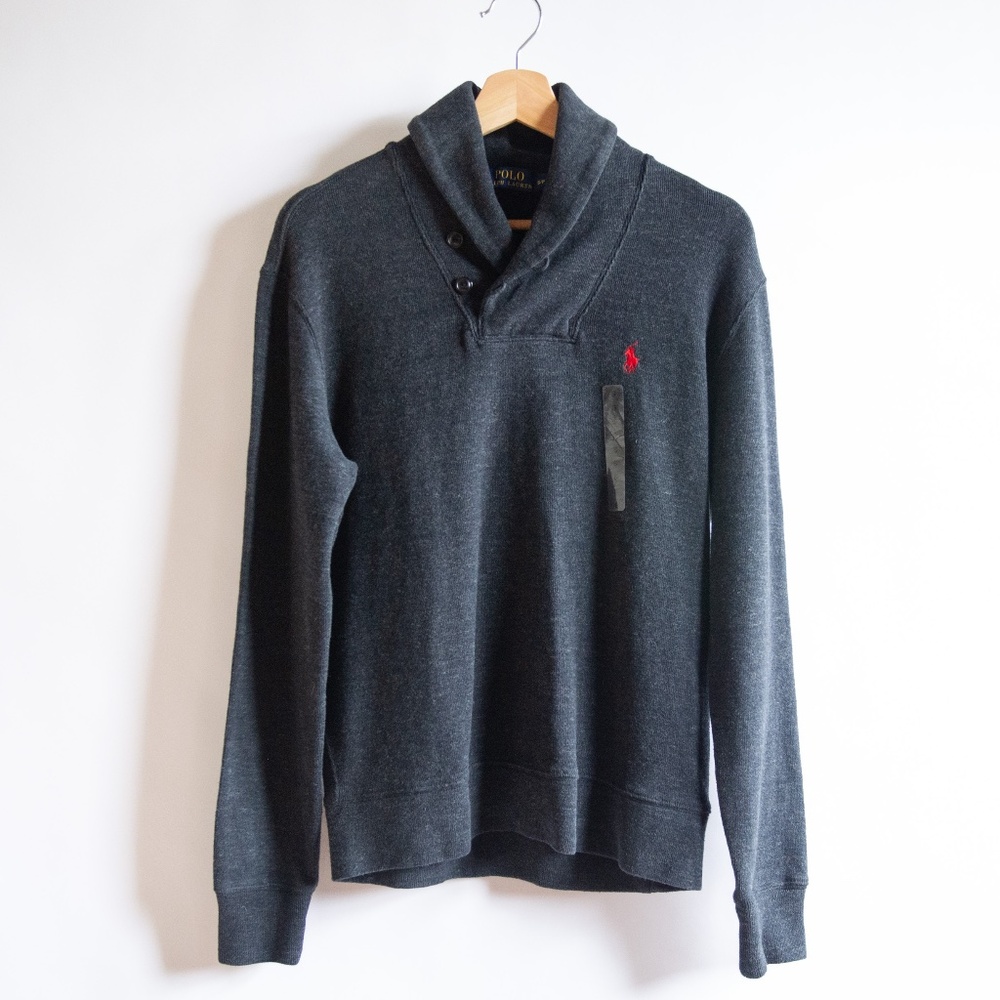 POLO Ralph Lauren Shawl Neck Sweater/Sweatshirt